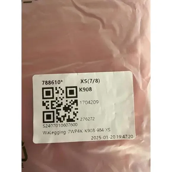 NWT Halara DayStretch High Waisted Cargo Pocket Skinny Yoga Leggings 7/8 Size XS - Picture 9 of 9